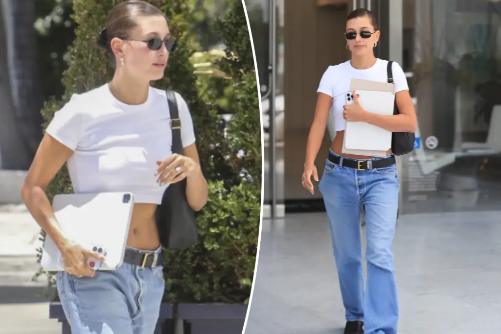 Low-Rise Cropped Jeans 2025: Tren Fashion Ala Hailey Bieber yang Jadi Inspirasi Global